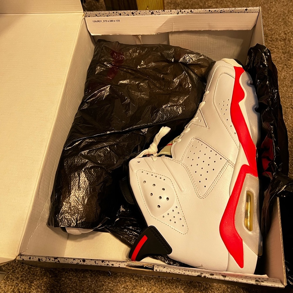 Air Jordan White Infrared 6
